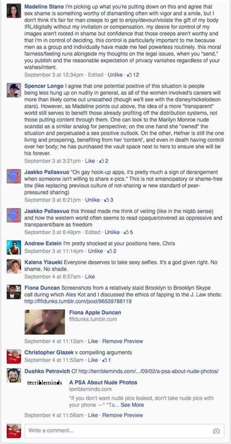 Christopher Glazek Celebrity Nude Pics Debate Facebook Thread Genius