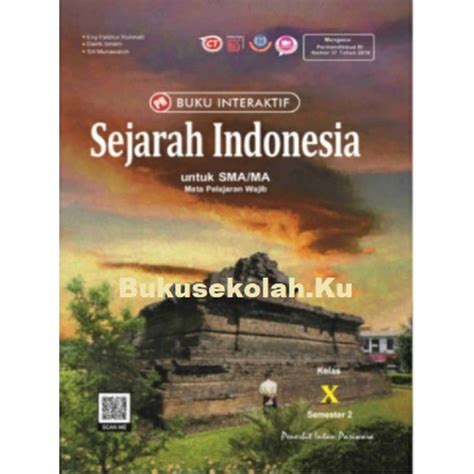 Jual Buku Sejarah Indonesia Kelas Semester Semester Intan