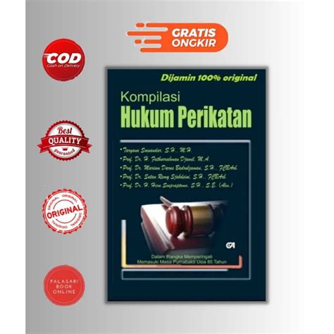 Jual Buku Kompilasi Hukum Perikatan Dalam Rangka Memperingati Memasuki