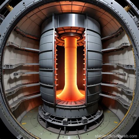 cross section of nuclear reactor core Prompts | Stable Diffusion Online