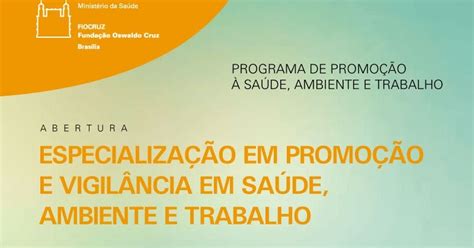 Enfermeiros Saúde Pública Estado Opas E Fiocruz Oferecem