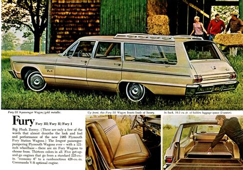 1965 Plymouth Station Wagons Brochure