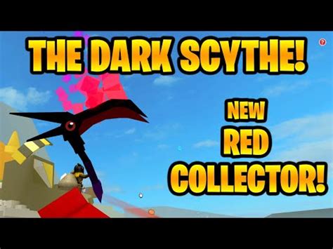 NEW! Dark Scythe Red Collector! Bee Swarm Simulator - YouTube