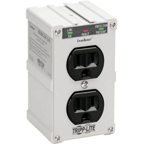 Tripp Lite By Eaton Isobar 2 Outlet Surge Protector Direct Plug In 1410