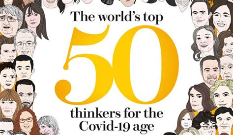 The world's top 50 thinkers 2020