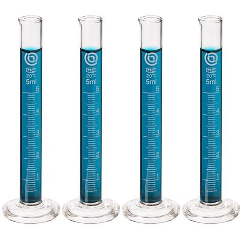 Glass Graduated Cylinders Education And Research Equipment For Industrial And Academic Labs