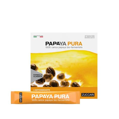 Zuccari Papaya Pura Integratore A Base Di Papaya Bio Fermentata 45