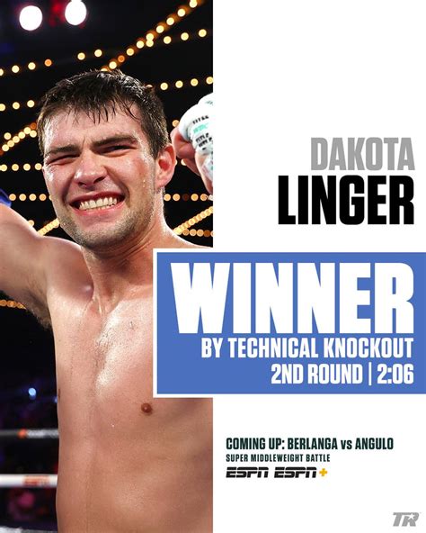 Top Rank Boxing On Twitter Dakota Linger With The First Upset Of The