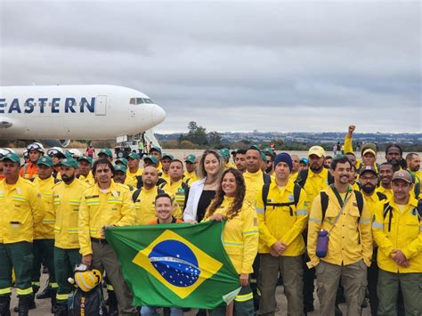 Missão humanitária brasileira embarca para o Canadá para combater