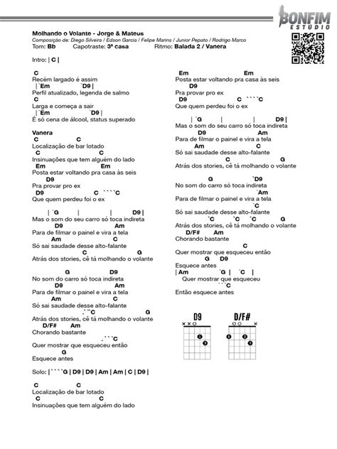 Letra De Jorge & Mateus Molhando O Volante