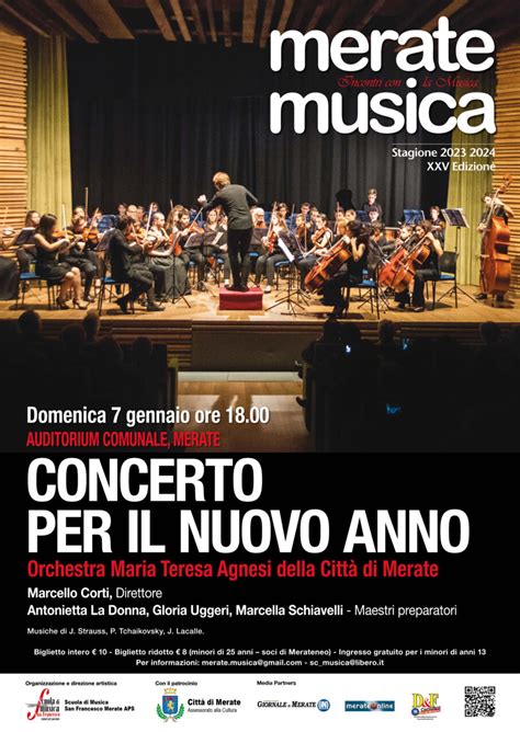 Concerto Per Il Nuovo Anno Di Merate Musica Lecco Notizie