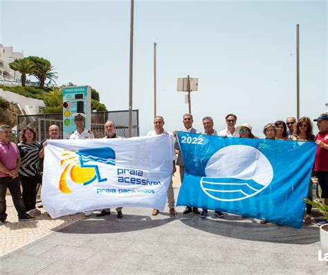 Lagoa Foi O Primeiro Munic Pio Do Algarve A Hastear A Bandeira Azul Nas