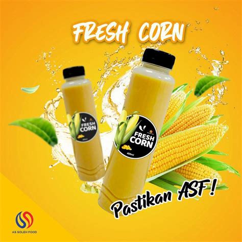 Air Jagung Fresh Corn Food Drinks Packaged Instant Food On