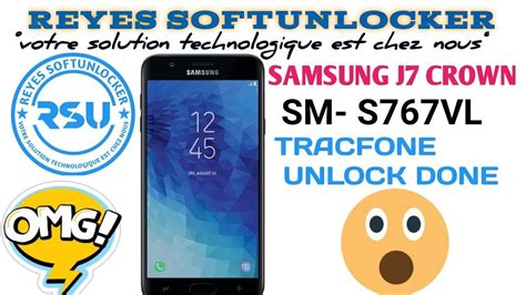 Unlock Samsung Galaxy J7 Crown Sm S767vl Tracfone Youtube