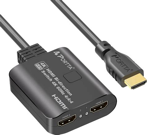 Prze Cznik Hdmi K Rozdzielacz Dwukierunkowy Oficjalne