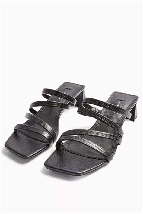 Black 90s Sandals Strappy Sandals Trending Sandals Black 90s