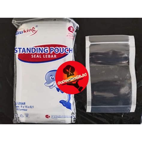 Jual Spbk Standing Pouch Bluking Ukuran X Cm Seal Lebar Atau