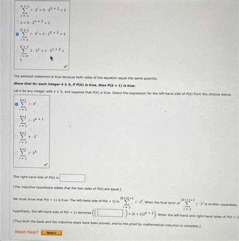 Solved Prove The Following Statement By Mathematical Chegg