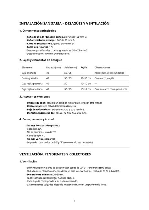 Esquema De Instalacion Sanitaria 5