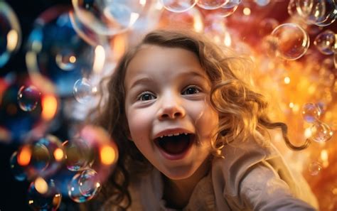 Un Enfant Heureux Qui S Amuse Photo Gratuite