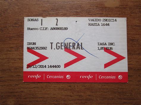 Localizador Billete Renfe 11