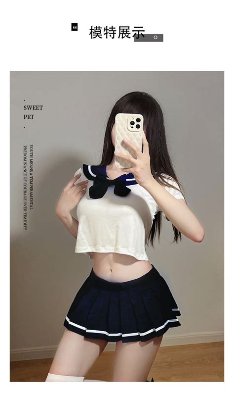 Sexy Lingerie Female Sexy Japanese Pure Student Uniform Pleated Skirt