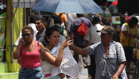 Por Qu Los Distritos De Lima Norte Y Este Presentas Temperaturas M S