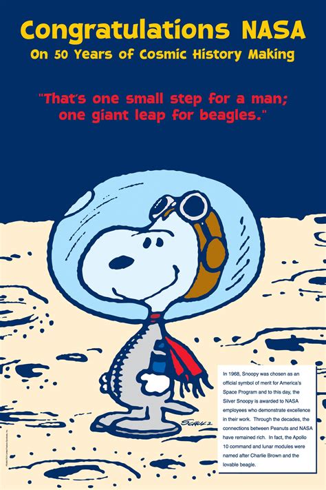 Traveling Exhibit Snoopy Soars With Nasa Collectspace Messages