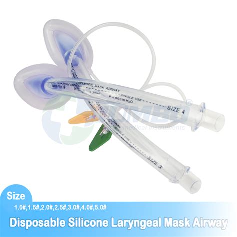 Medical Standard Disposable Pvc Laryngeal Mask Airway Pvc Laryngeal