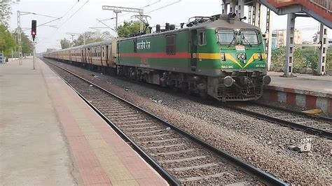 Gooty Wag Hauled Tirupati Hubballi Express Special Arriving