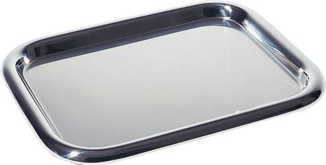 Alessi Bandeja Rectangular De Acero Inoxidable Ettore