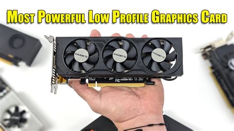 The Most Powerful Low Profile Graphics Card Is Here Lp Rtx 4060 Hands On Youtube