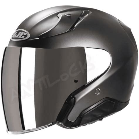 Hjc Casque Jet Rpha Avec Visi Re Miroir Iridium Cdiscount Auto