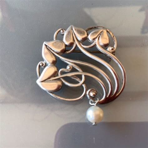 art nouveau wiener secessionist designed brooch - Catawiki