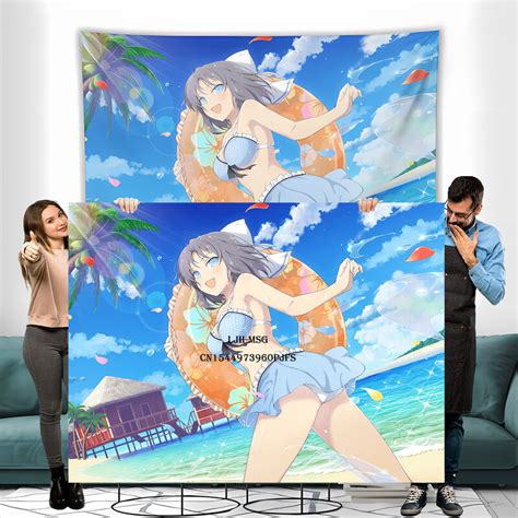 Ninja Poster Anime Girl Wall Canvas Senran Kagura Tapestry Hentai D Mural Decoration Sexy Games