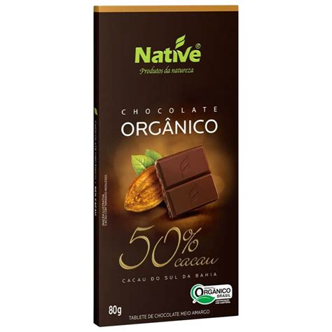 Chocolate Org Nico Native Cacau G Raiz Nativa