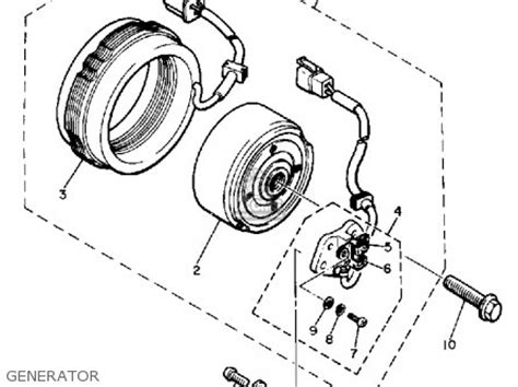 Yamaha Xj L Maxim C Usa Parts Lists And Schematics