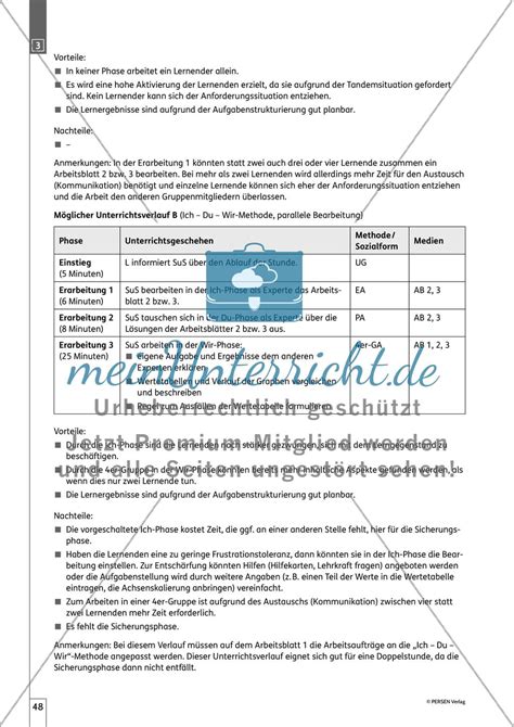 Unterricht Planen Und Durchf Hren Meinunterricht