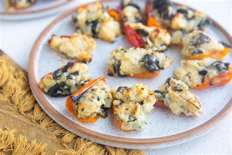 Feta Stuffed Mini Sweet Peppers The Roasted Root