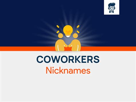 Nicknames For Coworkers: 515+ Catchy And Cool Nicknames - BrandBoy