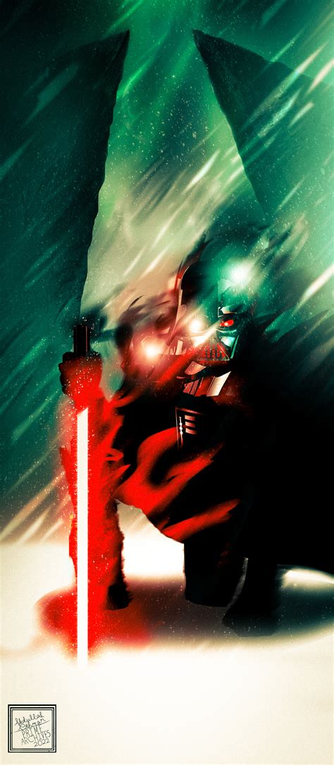 Artstation Darth Vader In Battle