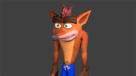 CRASH BANDICOOT - PBR - RIGGED 3D - TurboSquid 1726117