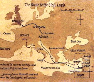 Sixth crusade map