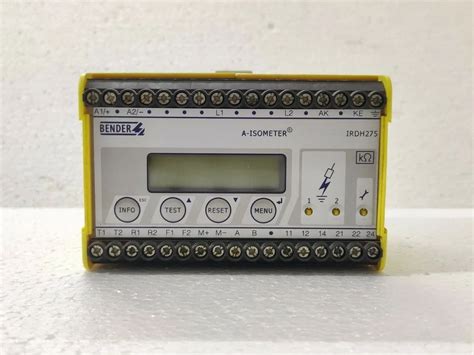 Bender IRDH275B 427 Insulation Monitoring Device At 1000 Insulation