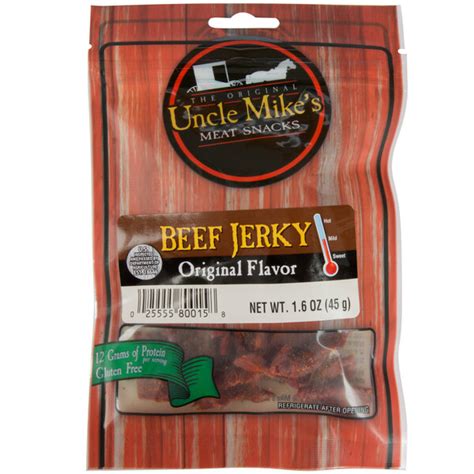 Uncle Mike S Oz Pack Original Beef Jerky Case