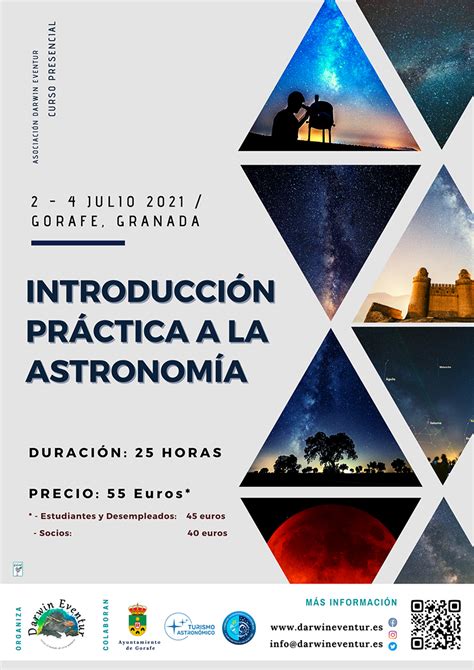 Introducci N Pr Ctica A La Astronom A Asociaci N Darwin Eventur