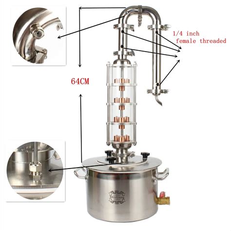 Aliexpress Buy High Quality Make Home Distillation Equipment