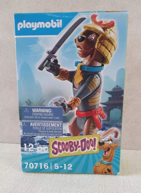 Playmobil Samoura Scooby Doo Boite Neuve Eur Picclick Fr