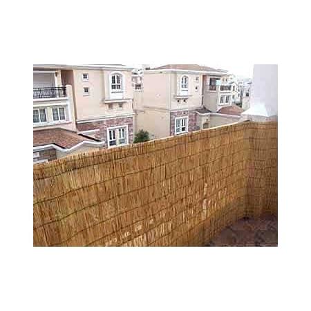 Abaseen Natural Split Reed Fence Hand Woven Reed Screening For Garden