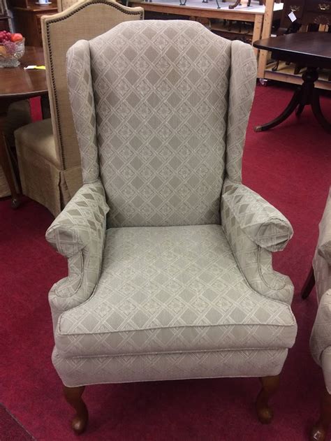 Vintage Wingback Chairs, Clayton Marcus Furniture, The Pair